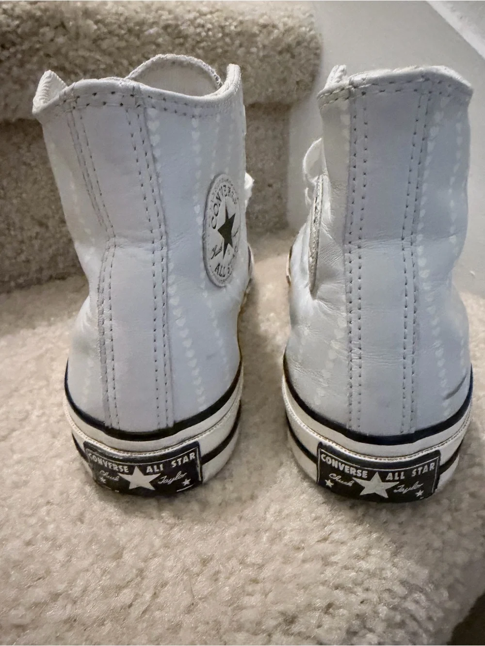 Converse Women's Chuck Taylor 70 Love Fearlessly High Top Photon Dusk Leather 5